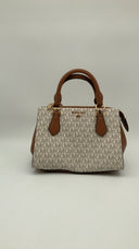 Michael Kors Womens Small Crossbody Vanilla/Acorn Bags