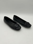 Michael Kors Womens Fulton Moc Black Shoes 8