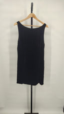 Reformation Women Brisbane Velvet Dress Black 10