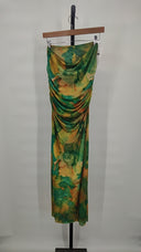 Ronny Kobo Women Bruno Skirt Basic Yellow L