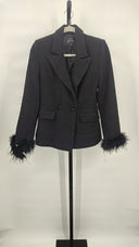 Line & Dot Women Marci Blazer Suit Jacket Black S