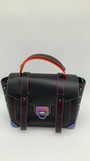 Michael Kors Womens Medium Th School Satchel Black Bags