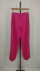 Frame Women Wide Leg Trouser Pants Pink 4