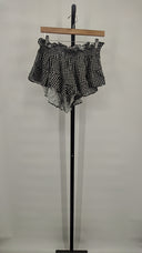 Caroline Constas Women Ruffle Short Black S