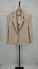 Bronx And Banco Women Capri Blazer Suit Jacket Cream M