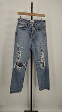 Agolde Women 90s Mid Rise Loose Fit Jeans Blue 26