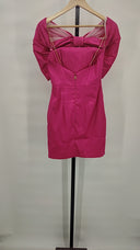 Nookie Women Reese Bow Mini Dress Pink M