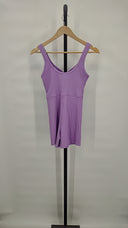Beach Riot Women Jada Onsie Sleeved Jumpsuit Purple S