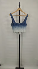 Amanda Uprichard Women Raisa Top Sleeved Blue M