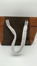 Michael Kors Womens Large Tz Tote Brown Bags
