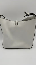 Michael Kors Womens Small Bckt Shldr Optic White Bags