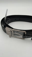 Michael Kors Womens 34Mm Center Front Dresseshort Sleeve Belt Black