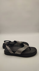 Simkhai Women Talie Crystal-Embellished Sandals Shoes Black 38
