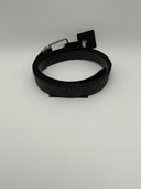 Michael Kors Womens 34Mm Center Front Dresseshort Sleeve Belt Black