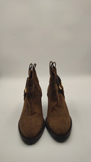 See By Chloe Women Hana Bootie Shoes Green 36