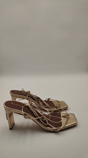 Alohas Women Bellini Sandal Shoes Gold 38