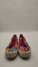 Farm Rio Women Flatform Sneaker Shoes Pink 8