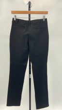 Quince Womens Ultra-Stretch Ponte Straight Leg Pants - 30" Black S