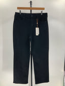 Quince Womens Bella Stretch Straight Jeans - 28" Black 32