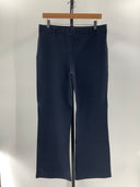 Quince Womens Ultra-Stretch Ponte Bootcut Pants - 30" Navy L