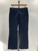Quince Womens Ultra-Stretch Ponte Bootcut Pants - 30" Navy L