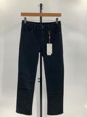 Quince Womens Luna Stretch Slim Straight Jeans - 26" Black 26