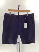 Quince Mens Organic Cotton Classic Stretch Chino Shorts - 9" Deep Navy 36