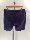 Quince Mens Organic Cotton Classic Stretch Chino Shorts Deep Navy 34