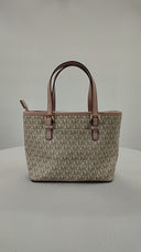 Michael Kors Womens Sheila Large Signature Logo Tote Bag Pink Bags
