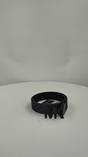 Michael Kors Womens 34Mm Center Front Buckle Belt Admrl/Plblue