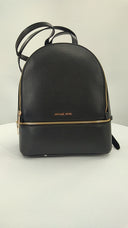 Michael Kors Womens Md Zip Backpack Black Bags