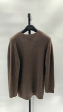 Quince Womens Mongolian Cashmere Oversized Boyfriend Cardigan Sweater Brown XS