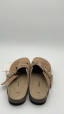 Quince Womens Water Repellent Suede Clog Mule Dune Shoes 9