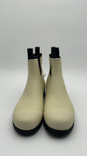 Quince Womens Waterproof Ankle Rain Boot Stone Shoes 10