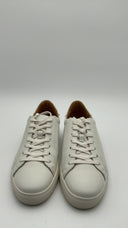 Quince Womens 100% Leather Everyday Sneaker White Shoes 10