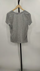 Quince Womens Cotton Modal Scoop Neck Tee Heather Grey M