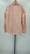 Quince 100% Organic Cotton Poplin Long Sleeve Boyfriend Shirt Ballet Slipper L