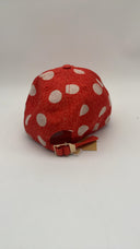 Michael Kors Polka Dot Cap Red Clay Hats OS