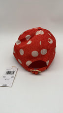 Michael Kors Polka Dot Cap Red Clay Hats OS