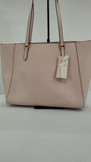 Michael Kors Womens Charlotte Large Saffiano Leather 3-In-1 Tote Bag Pink Bags