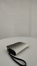 Michael Kors Womens Large Double Zip Wrstlightweight Black Wallet