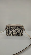 Michael Kors Womens Jet Set Large Leopard-Print Calf Hair Crossbody Bag Bags