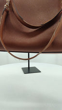Michael Kors Womens Jet Set Large Saffiano Leather Shoulder Bag Brown Bags