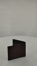 Michael Kors Mens Cooper Logo Billfold Wallet With Passcase Brown