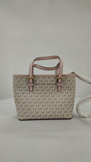 Michael Kors Womens Extra Small Cryl Conv Tz Tote Pwd Blsh Mlt Bags
