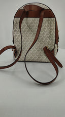 Michael Kors Womens Jaycee Large Logo Backpack Brown Bags