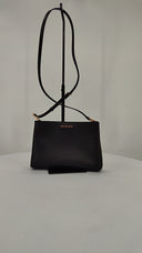 Michael Kors Womens Medium Trpolo Compartment Crossbody Black Bags