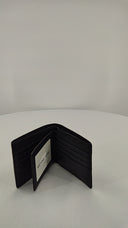 Michael Kors Womens Billfold W Passcase Blue Wallet