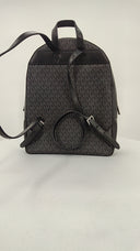 Michael Kors Womens Jaycee Large Logo Backpack Black Bags