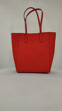 Michael Kors Vincent Large Saffiano Leather Tote Bag With Card Case Orange
